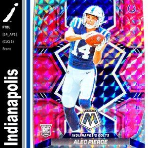 Indianapolis Colts (Alec Pierce) - FTBL [14_AP1] - Rookie Card (RC)